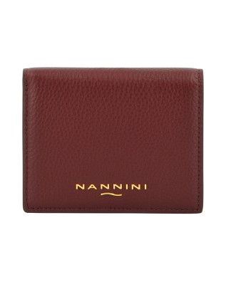  Nannini - Portafoglio donna piccolo in pelle con portamonete