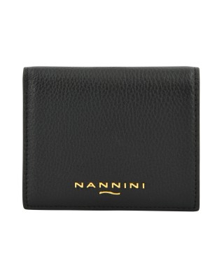  Nannini - Portafoglio donna piccolo in pelle con portamonete