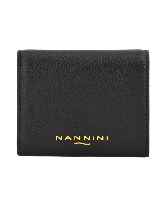  Nannini - Portafoglio donna piccolo in pelle con portamonete