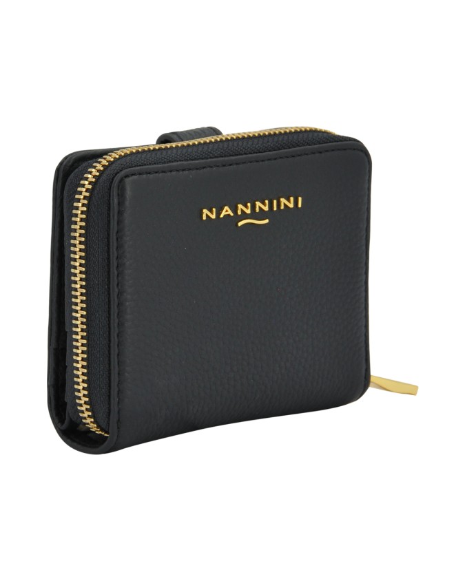  Nannini - Portafoglio con Portamonete esterno in Pelle Wallis