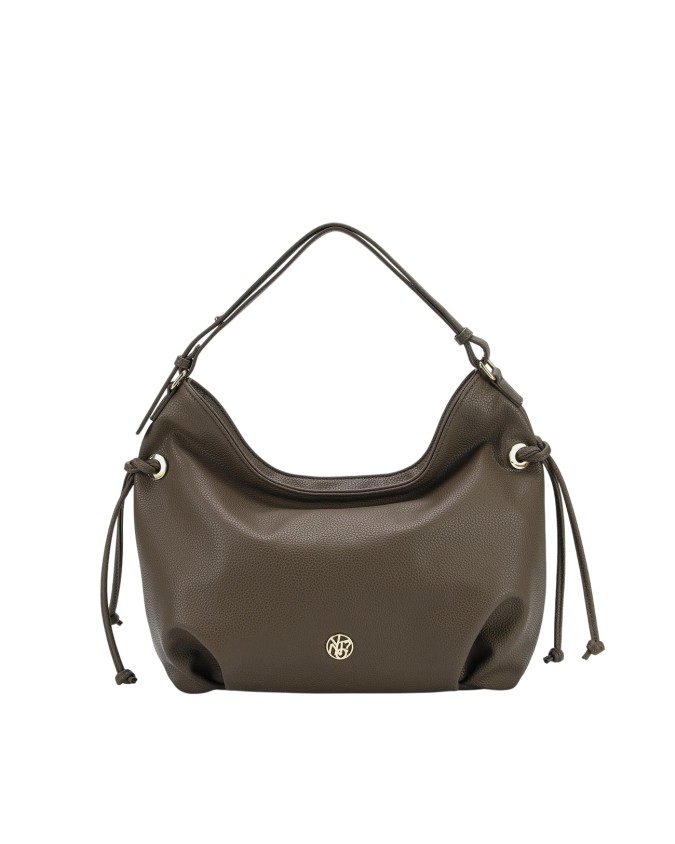  Ynot - Borsa a spalla hobo in ecopelle con manico singolo Dafne