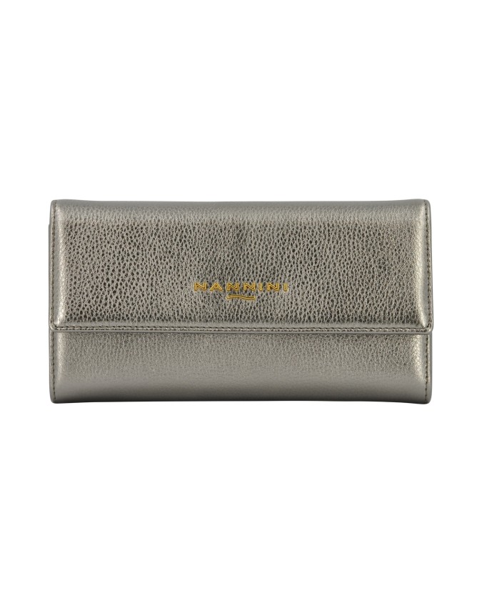  Nannini - Portafoglio con Patta in Pelle Wallis Lima