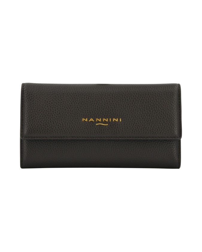  Nannini - Portafoglio con Patta in Pelle Wallis Lima