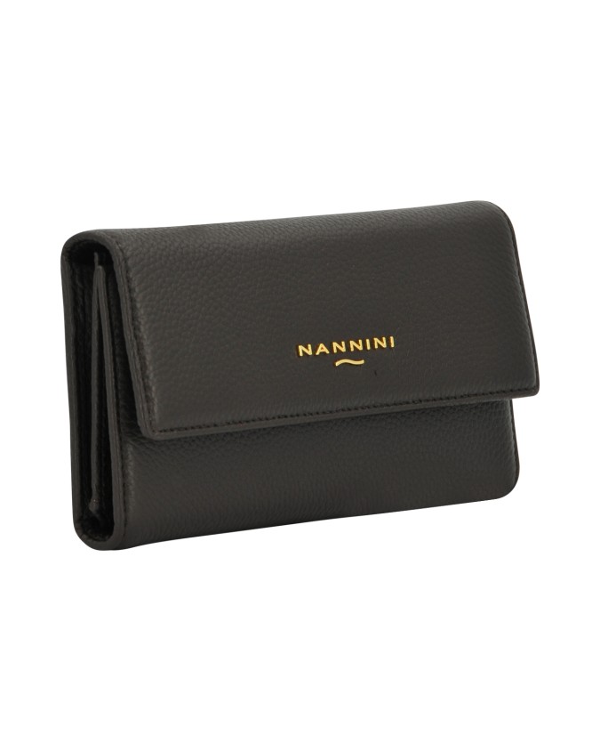  Nannini - Portafoglio con Patta in Pelle Wallis Lima