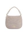  Ynot - Borsa a spalla hobo in eco pelliccia Dreaming