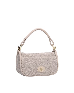  Ynot - Borsa a spalla hobo piccola in eco pelliccia Dreaming 2