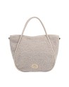  Ynot - Borsa tote bag grande in eco pelliccia Dreaming