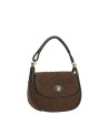  Ynot - Borsa postina con patta in eco pelliccia Dreaming