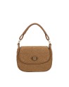  Ynot - Borsa postina con patta in eco pelliccia Dreaming