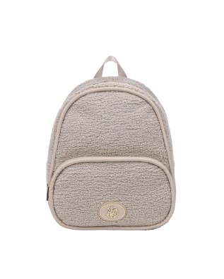 Ynot - Dreaming Women's Faux Fur Backpack - MILK