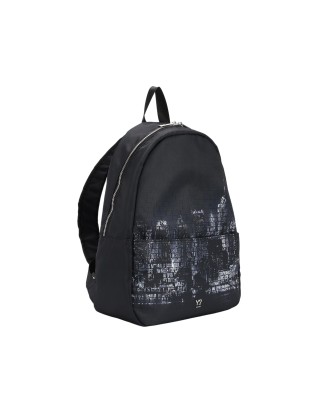  Ynot - Zaino donna in tessuto ed ecopelle Grundge 2