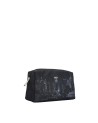  Ynot - Beauty case medio in tessuto ed ecopelle Grundge
