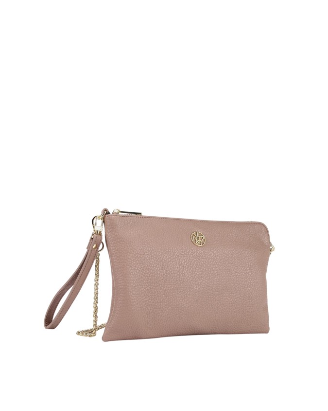  Ynot - Borsa clutch in pelle sintetica con tracolla Happy