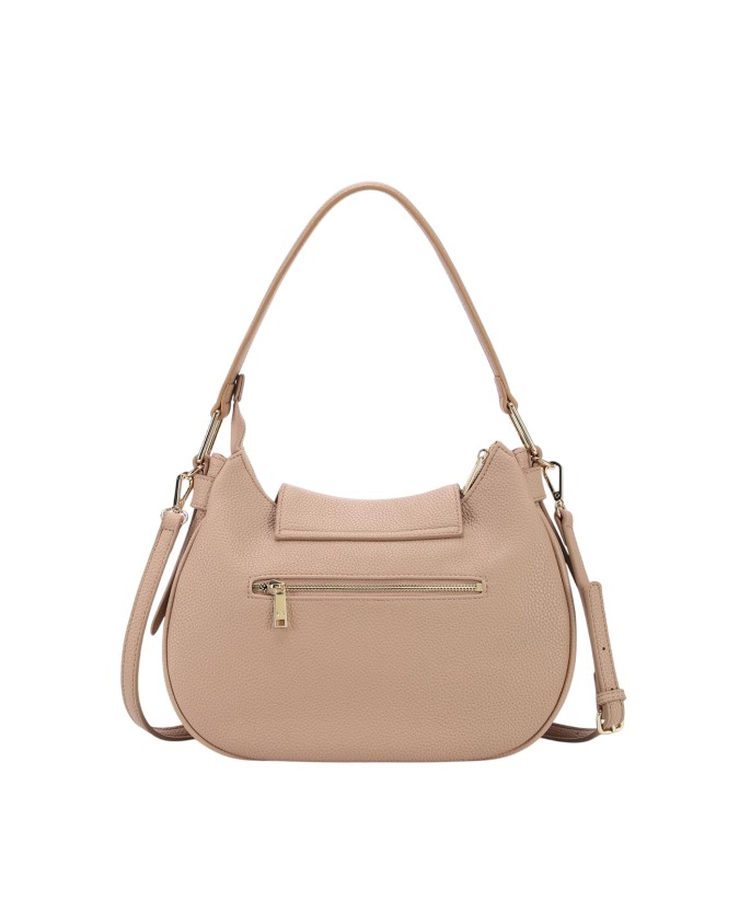  Ynot - Borsa a spalla Hobo in ecopelle con patta tracolla