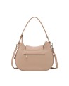 Ynot - Harmony Faux Leather Hobo Shoulder Bag with Flap and Shoulder Strap