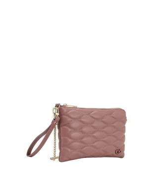 Ynot - Clutch piccola in ecopelle trapuntata con tracolla e 2