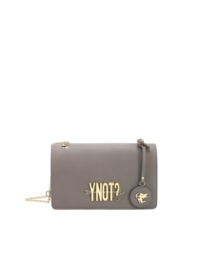 Ynot – Flap-Bag aus Kunstleder mit...
