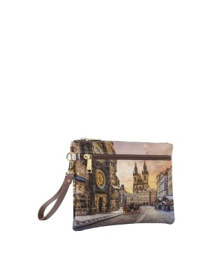  Ynot - Pochette bustina in ecopelle media stampa città Yesbag 2
