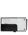 Piquadro x Ducati - Leather and Metal Wallet with Coin Pocket