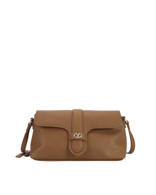  Ynot - Borsa a tracolla con patta in ecopelle Zoe