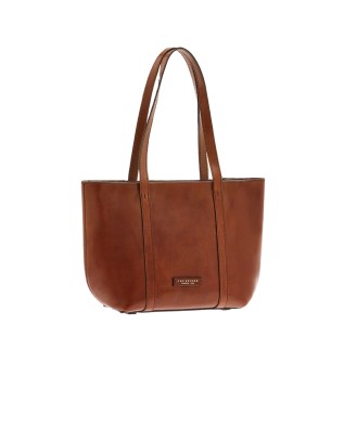  The Bridge - Borsa shopper pelle chiusa con zip Vittoria