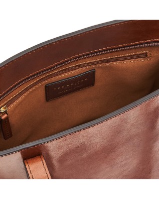 The Bridge - Vittoria Leather Shopper Bag with Zipper... 2
