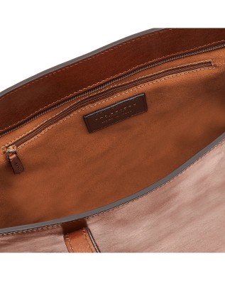  The Bridge - Borsa shopper grande in pelle con doppio manico 2