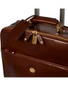 The Bridge - Leder-Trolley mit 4 Rollen, 53 cm, Story Viaggio