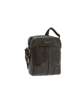 The Bridge - Vespucci Medium Men's Leather Zipper Pouch -...