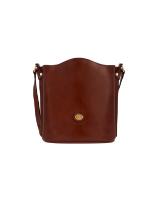 The Bridge - Damen-Beuteltasche aus Leder mit...