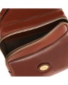 The Bridge - Story men's single-strap leather backpack with two compartments