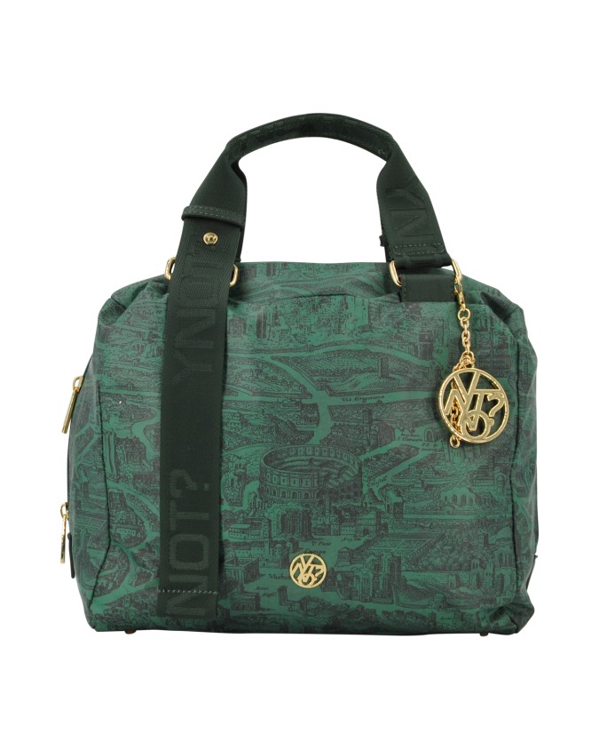  Ynot - Borsa bauletto in pvc fantasia città Gum