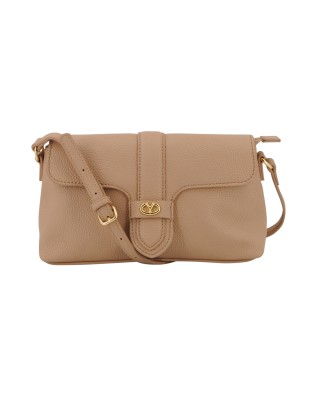  Ynot - Borsa a tracolla con patta in ecopelle Zoe