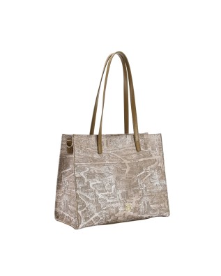  Ynot - Borsa shopping squadrata in ecopelle Aeterna 2