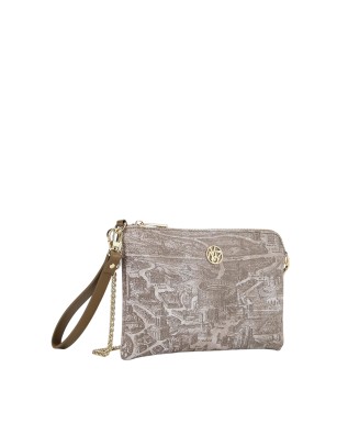  Ynot - Borsa clutch con polsiera laterale e tracolla a catena 2