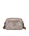 Ynot - Faux leather reporter-style shoulder bag with an external pocket by Aeterna