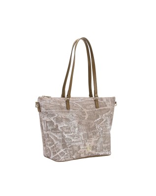 Ynot - Borsa shopping in ecopelle con tracolla Aeterna 2