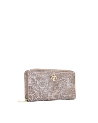  Ynot - Portafoglio donna in ecopelle zip around Aeterna 2