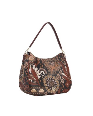  Ynot - Borsa a spalla hobo con manico removibile in ecopelle 2