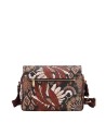 Ynot - Ikebana Faux Leather Flap Messenger Bag