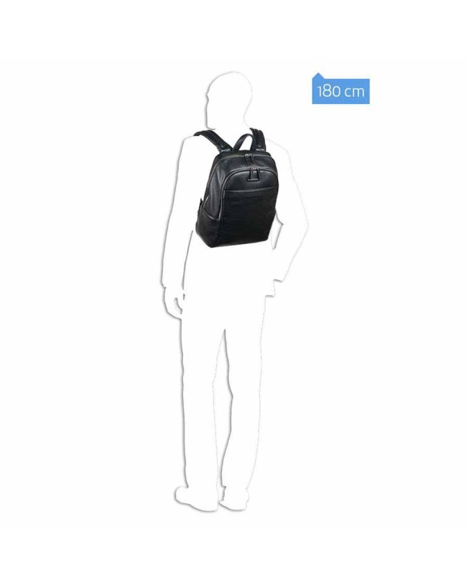 Piquadro - Zaino Porta PC 14 Pollici in pelle Linea Modus