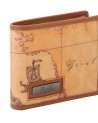 Alviero Martini Prima Classe – Kleine Geldbörse aus Stoff im Geo-Classic-Design