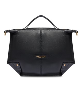  The Bridge - Borsa a Mano con Tracolla in Pelle con Zip Tg.  2
