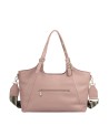  Ynot - Borsa shopping in ecopelle con doppio manico Happy