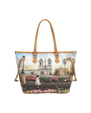 Ynot - Shopping bag in pvc con stampa Yesbag 2
