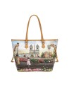 Ynot - Shopping bag in pvc con stampa Yesbag