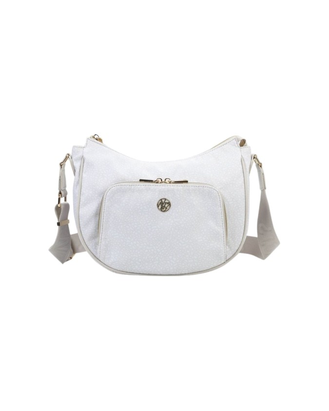 Ynot- Borsa Donna Hobo con tasca Cloud
