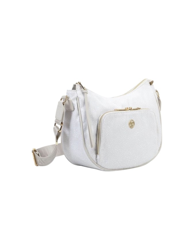 Ynot- Borsa Donna Hobo con tasca Cloud