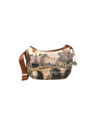  Ynot- Borsa Donna con forma a mezzaluna Yesbag