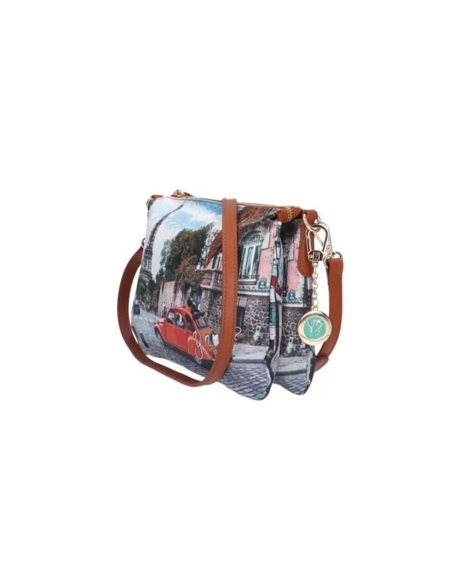 Ynot - Women's Shoulder Bag with Two...